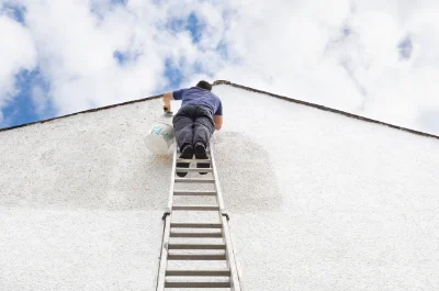Peinture extérieure à Taluyers — façades et ravalement